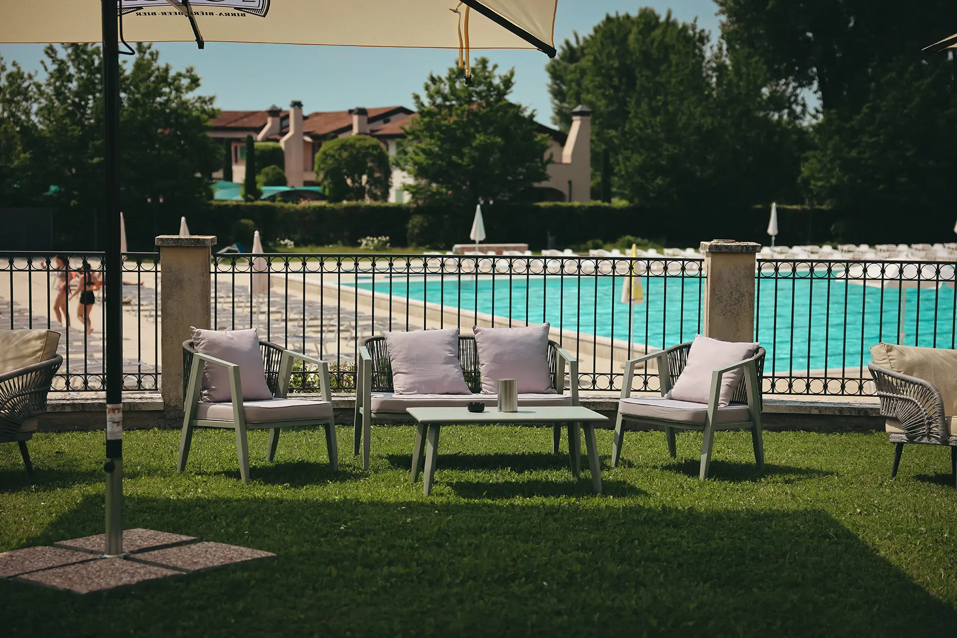 La piscina dei Borghi di Lugana